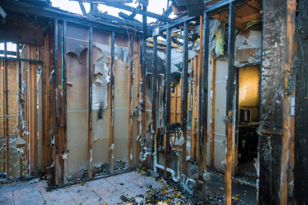 Professional Soot Cleanup technician working in Hayti, PA
